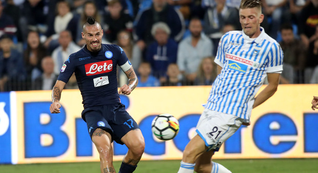 Napoli, Hamsik ammette: «Con la Spal gara più difficile della stagione»