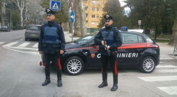 I carabinieri del Radiomobile di Foligno