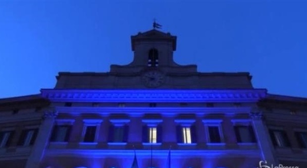 Giornata Mondiale dell'Autismo: Palazzo Madama si illumina di blu