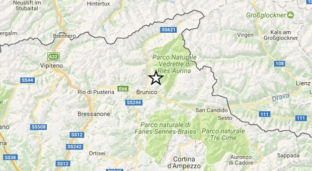 Terremoto a Brunico