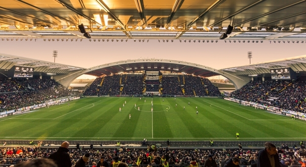 Lo stadio Dacia Arena di Udine