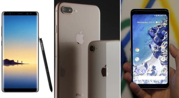 Smartphone, da iPhone 8 a Google Pixel 2 e Huawei Mate 10: il telefono diventa intelligente