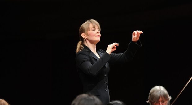 La direttrice d’orchestra finlandese Susanna Mälkki