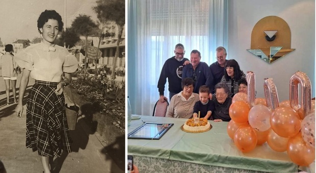 Castellone in festa per Luna che compie 100 anni: il papà Eustorgio fu sindaco