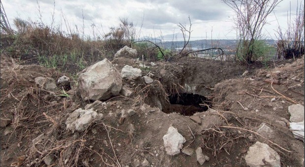 Campi Flegrei, nuova scoperta archeologica sulla sella di Toiano