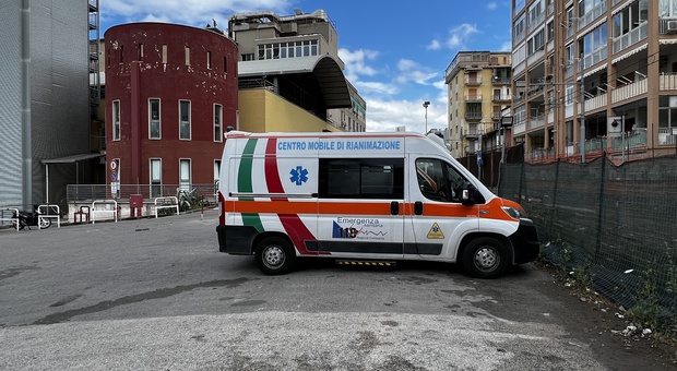 Un'ambulanza all'Asl 1