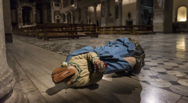 Roma, devastate altre due chiese preso il vandalo della Basilica