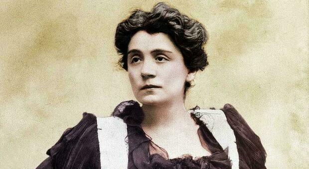 UNSPECIFIED - CIRCA 1883: Eleonora Duse (1858-1924), Italian actress. Colourized photo. (Photo by Harlingue/Roger Viollet via Getty Images)