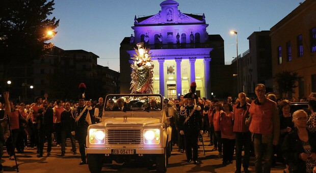 Benevento, festa senza bancarelle per la Madonna delle Grazie