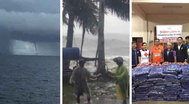Tempesta Pabuk flagella le isole della Thailandia: migliaia di turisti bloccati
