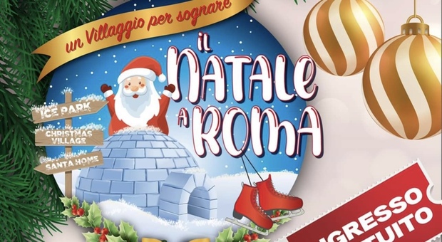 Natale a Roma, dal 1 al 26 dicembre maxi-evento gratuito al laghetto dell'Eur