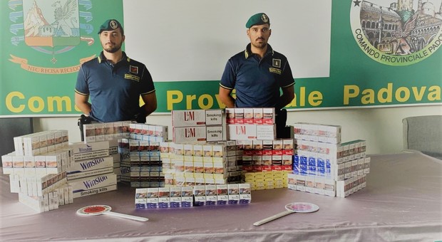 Sigarette nel mirino: sequestrati 12 chili, 610 stecche di contrabbando