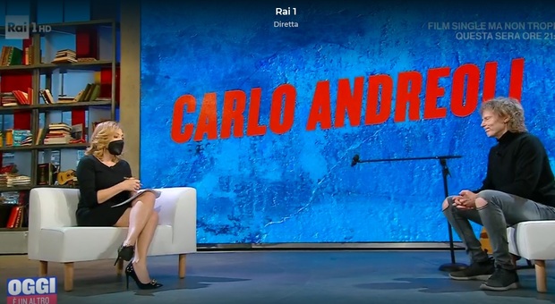 Carlo Andreoli ospite di Serena Bortone su RaiUno a “Oggi è un altro giorno”
