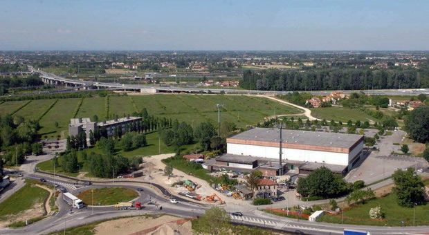 L'area dove sorgerà il nuovo ospedale a Padova Est