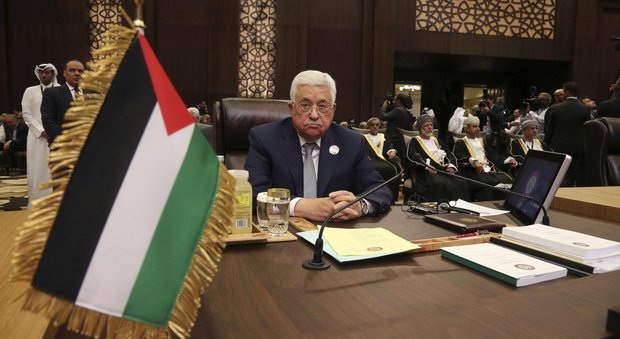 Il presidente palestinese Abu Mazen