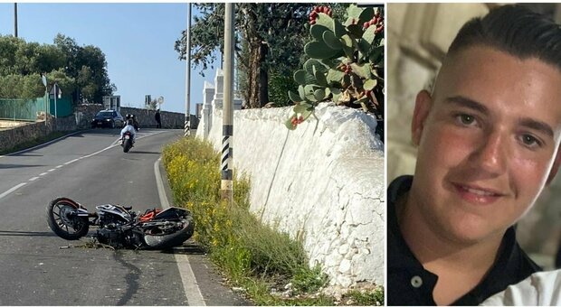 Ostuni, schianto in moto contro un muro: Pietro Sisto muore a 16 anni