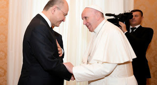 Il Papa riceve il presidente dell'Iraq, al centro dell'incontro il futuro delle comunità cristiane