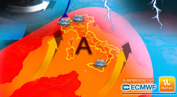 Meteo, il caldo africano invade l'Italia: termometro sopra i 40 gradi