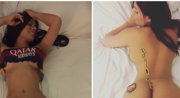 Suzy Cortez, tutta nuda per celebrare la vittoria del Barca