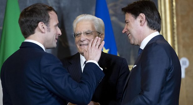 Conte-Macron, nuovo patto anti Salvini e Le Pen: confini aperti e Fincantieri