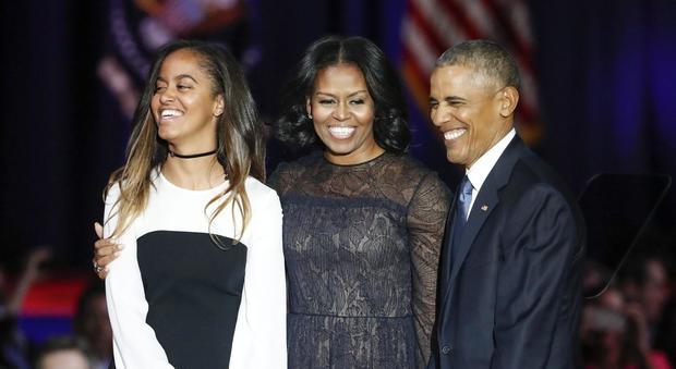 Obama, ultimo discorso da presidente ma la figlia Sasha non c'è: ecco dov'era