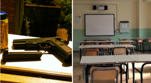 Studente spara contro il prof con la pistola ad aria: 14 giorni di sospensione e 5 in condotta