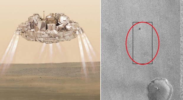 Schiaparelli, lo schianto della sonda su Marte a 300 chilometri orari: fotografato luogo impatto