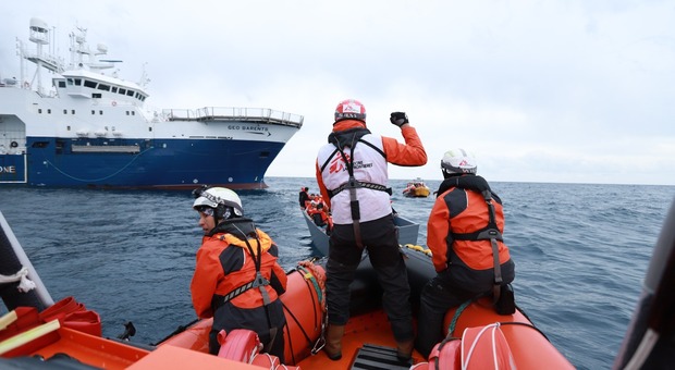 Nuova nave con 48 migranti attesa al porto di Ancona: la Geo Barents in arrivo sabato. Credit "Mohamad Cheblak / MSF"