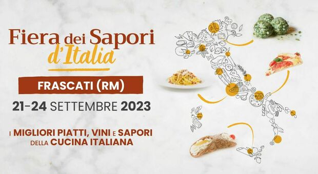 La Fiera dei Sapori in arrivo a Frascati (Rm) dal 21 al 24 settembre: dai canederli ai cannoli, la migliore tradizione culinaria italiana