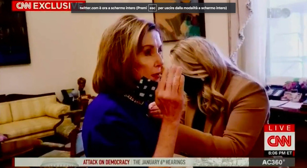 Assalto a Capitol Hill, spunta un video inedito di Nancy Pelosi: «Hanno defecato ovunque»