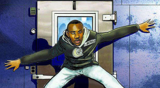 Lassana Bathily nell'avatar creato per la petizione