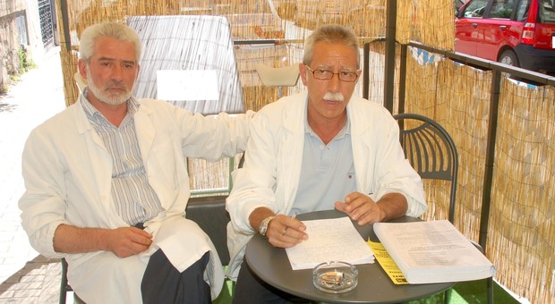 Claudio Gaudieri e, a destra, Antonello Oliva (Foto R. Vitturini)