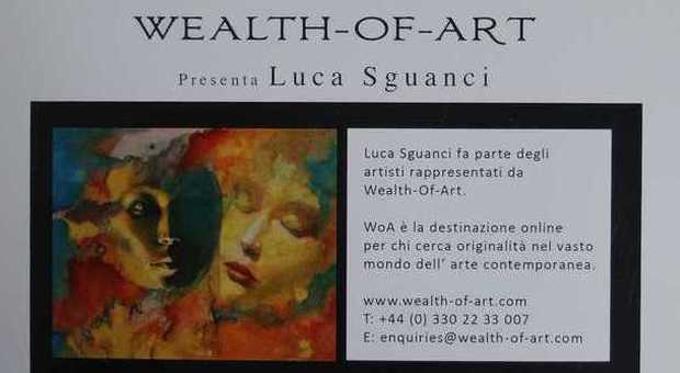 Luca Sguanci nel portfoglio di Wealth of Art Domenica apre lo studio del padre Loreno