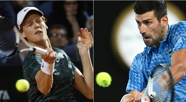 Internazionali Tennis, attesa per la sfida Sinner-Djokovic... ma è "solo" un allenamento