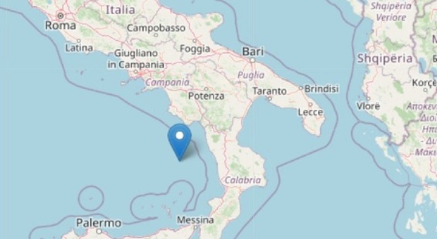 Terremoto nel Tirreno meridionale, è la zona del vulcano sommerso Marsili (il più grande d'Europa)