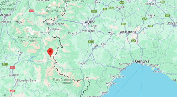 Terremoto oggi Piemonte, scossa 3.2 al confine Italia-Francia avvertita a Cuneo e Belluno