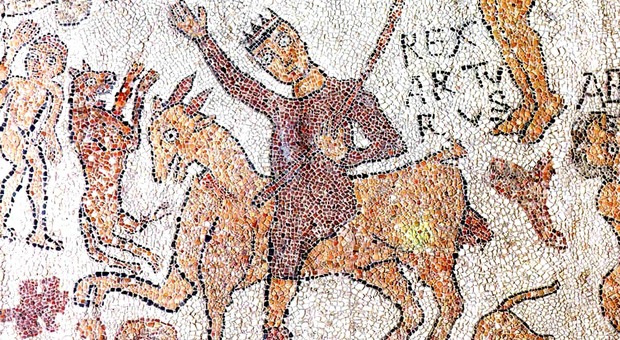 Otranto, particolare del mosaico della Cattedrale