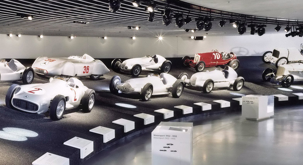Il museo Mercedes a Stoccarda