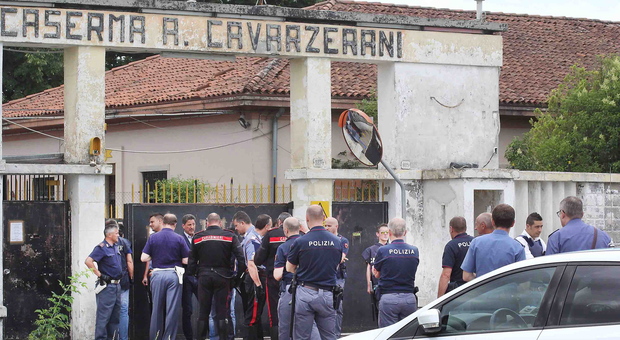 L'ex caserma Cavarzerani di Udine