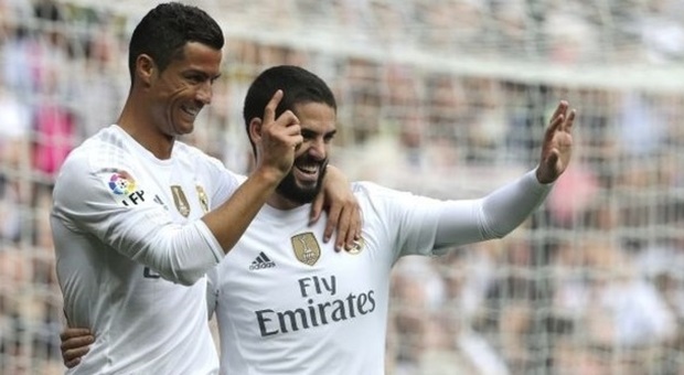 Liga, il Real Madrid stende il Las Palmas e tiene la vetta: a segno Isco, Ronaldo e Jesé