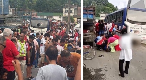 Bus travolge la processione di Pasqua, 4 morti tra la folla. L'autista fugge dopo l'incidente