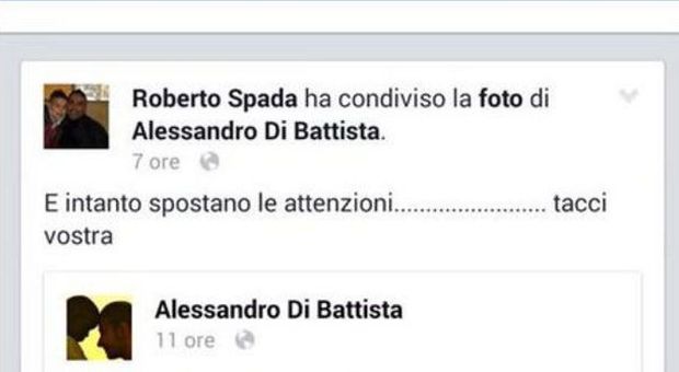Esposito (Pd) su Facebook: «Il reggente del clan Spada di Ostia è un fan del grillino Di Battista»