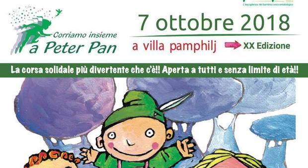 Torna a Roma la maratona solidale "Corriamo insieme a Peter Pan"