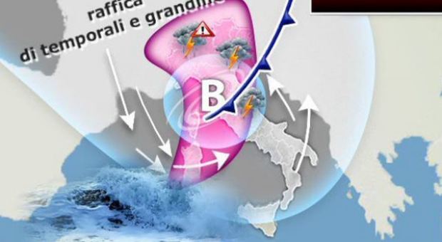 Meteo, addio caldo africano: nel week end arrivano i temporali