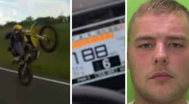 Motociclista spericolato si filma a 300 all'ora, condannato a 21 mesi di carcere