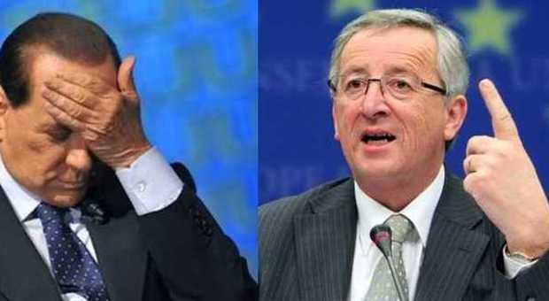 Junker attacca Berlusconi: «Disgustato dalle sue frasi»