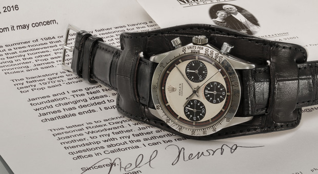 Record per il Rolex di Paul Newman, venduto all'asta per 15 milioni