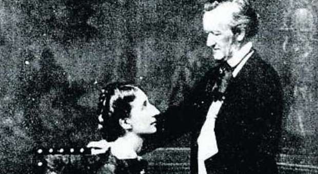 Richard Wagner e la seconda moglie Cosima