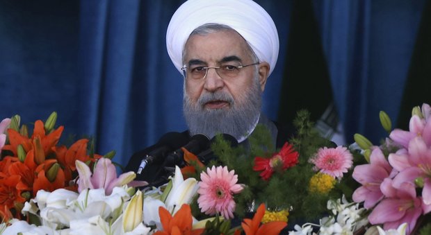 Il presidente iraniano Rouhani