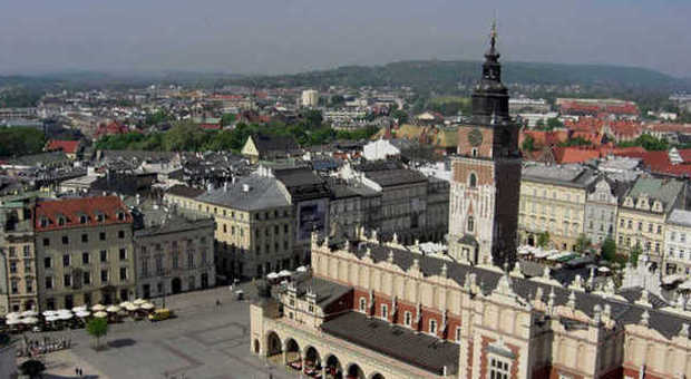 Veduta di Cracovia